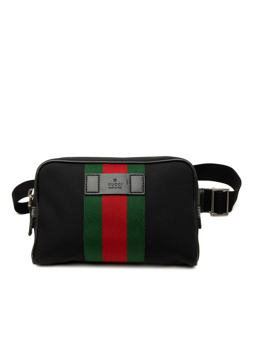 Gucci Canvas Techno Web Belt Bag Pre- #362443G73B